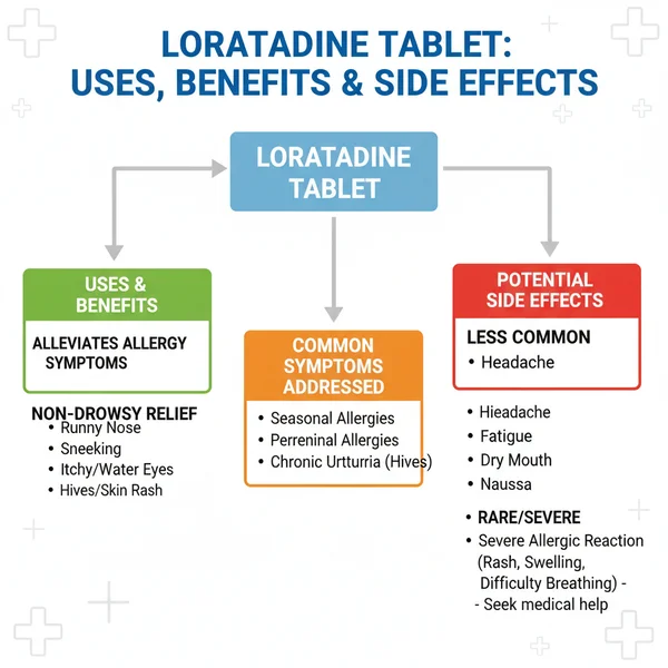 Loratadine Tablet Uses and Side Effects 