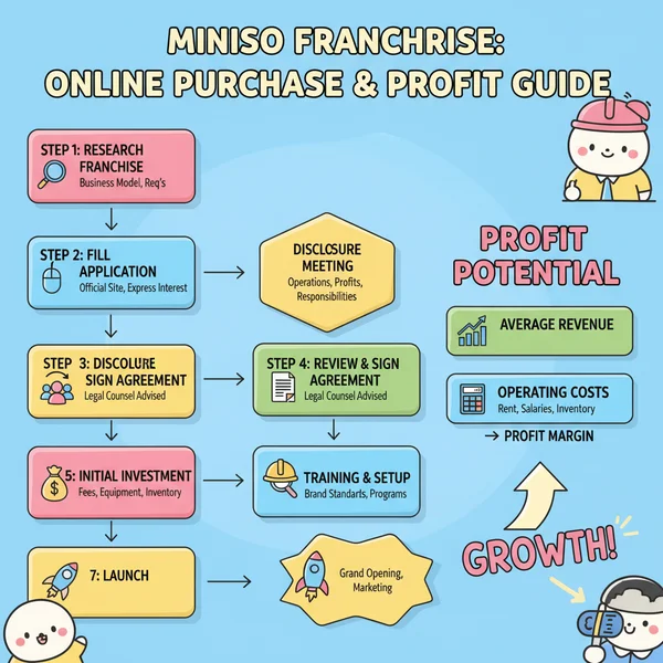 How to Buy a Miniso Franchise Online, Profits & Step‑by‑Step