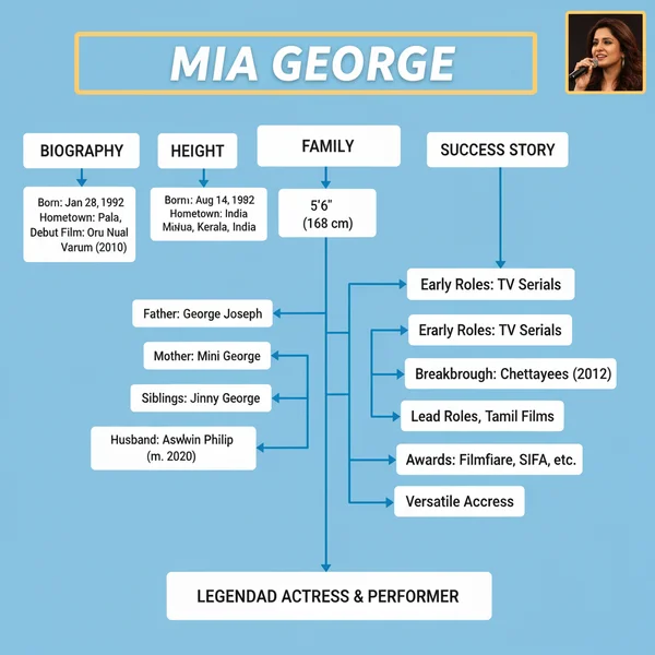 Mia George Biography, Height, Family, Husband & Success Story