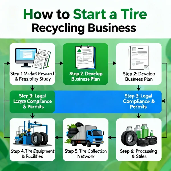 How to Start a Tire Recycling Business 