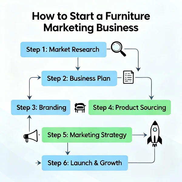 How to Start a Furniture Marketing Business