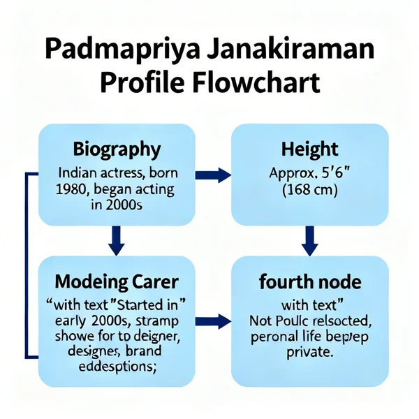 Padmapriya Janakiraman Biography, Height, Model and Boyfriend 
