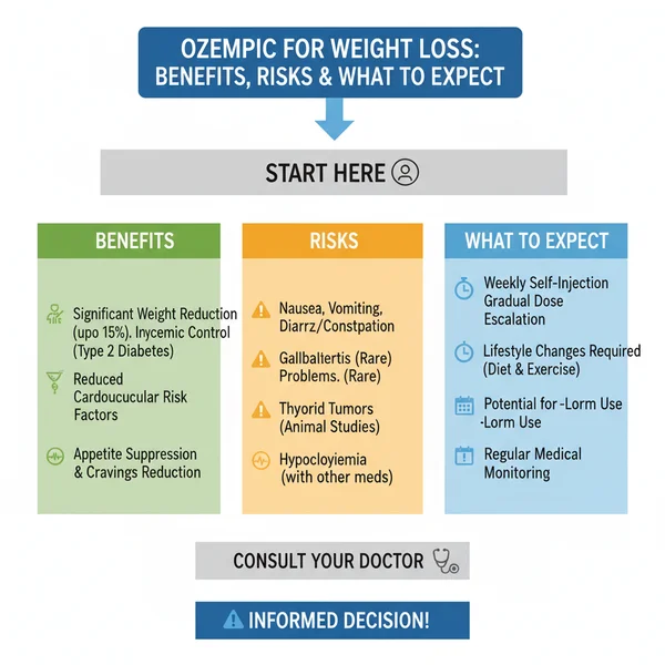 Ozempic for Weight Loss Benefits, Risks & What to Expect