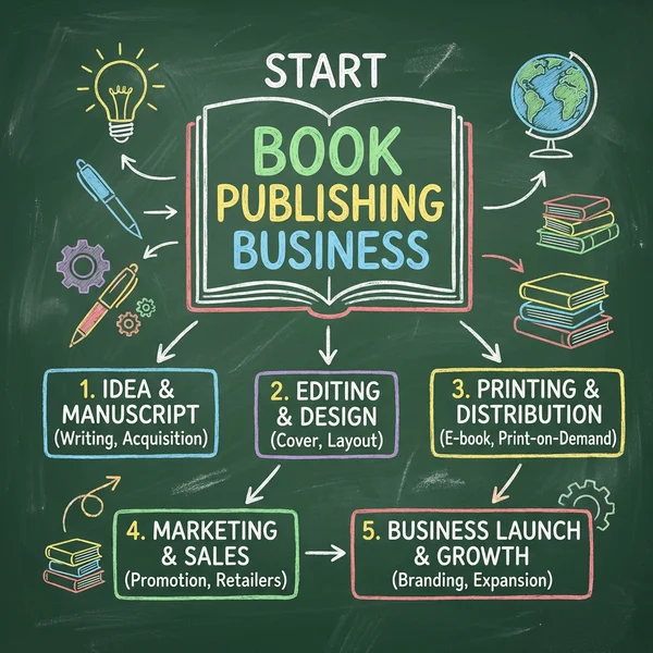 How to Start Book Publishing Business Romance & Romantasy Success 