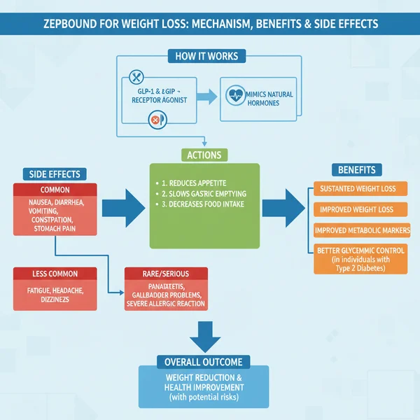 How Zepbound Works for Weight Loss, Benefits & Side Effects 